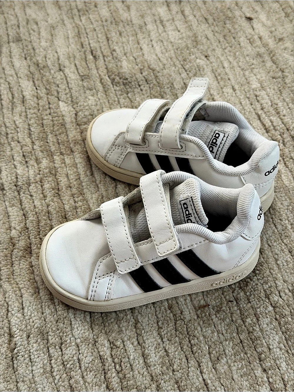 adidas Grand Court 2.0 CF Infant / Toddler Shoes 2.0 CF Kids Sneakers White &